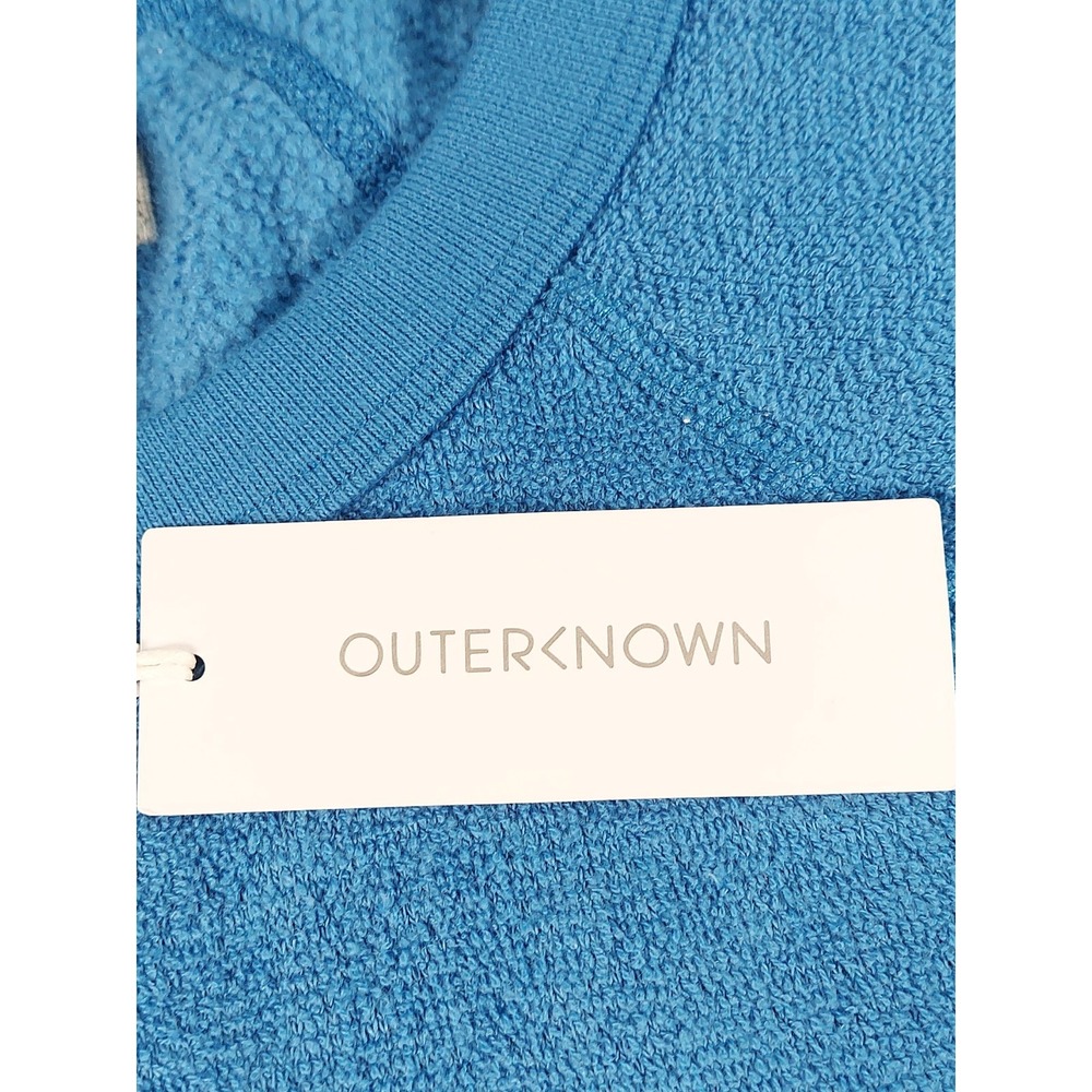 NWT Outerknown Sweater Mens Large Crewneck Pullover Sunnyside Hightide Comfort - Picture 2 of 12